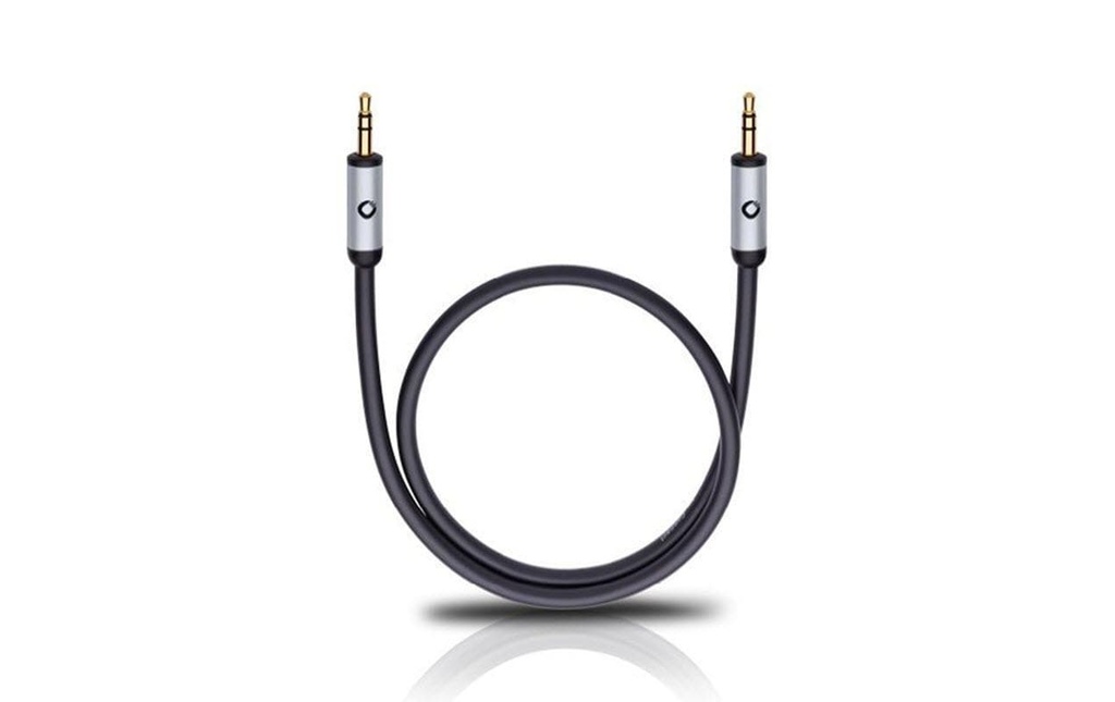 Oehlbach Câble audio jack 3.5 mm - jack 3.5 mm 0.5 m