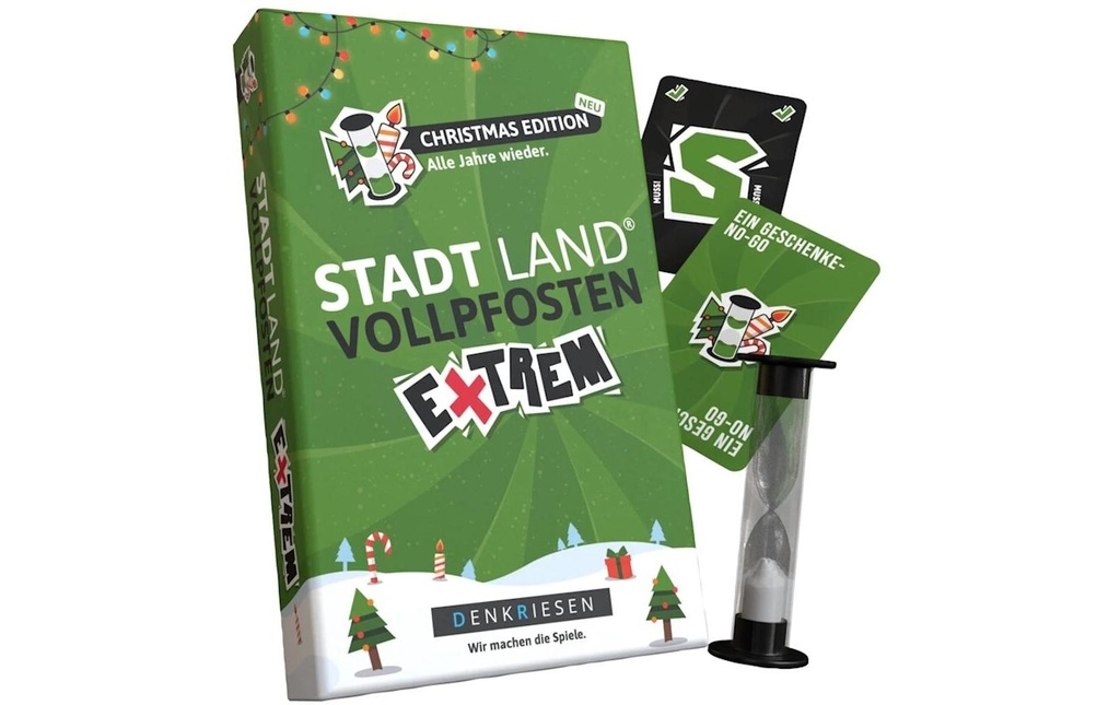 Denkriesen Stad Land Vollpfosten – Extrem Christmas Edition (d)