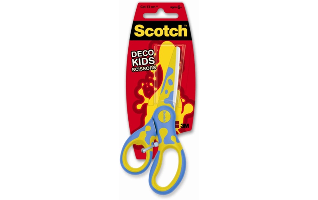 SCOTCH Ciseaux Deco Kids 13cm assort.