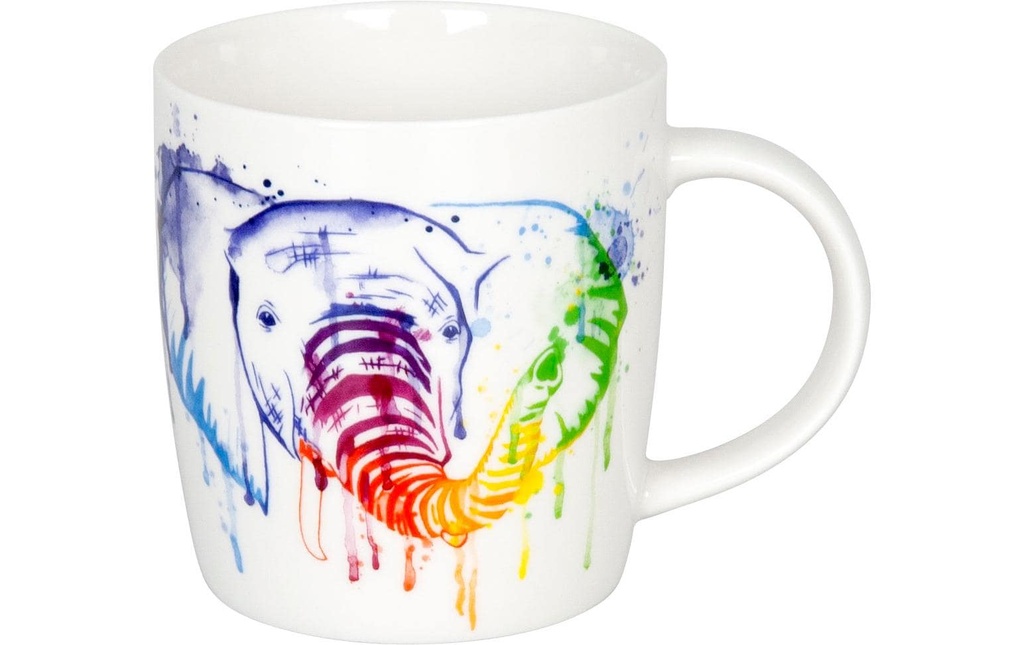 Könitz Tasse à café Elefant watercoloured Animals 350 ml, 1 Pièce/s