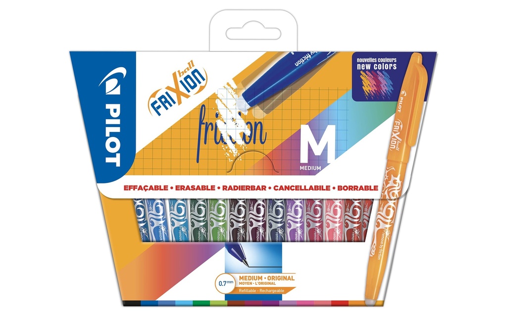 PILOT Roller FriXion Ball 0.7 10+5 (15 pces)