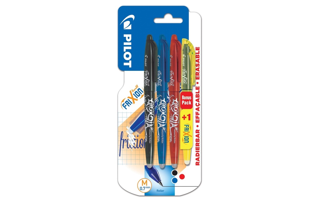 [241007151] PILOT Roller FriXion Ball+light set (4 pces)