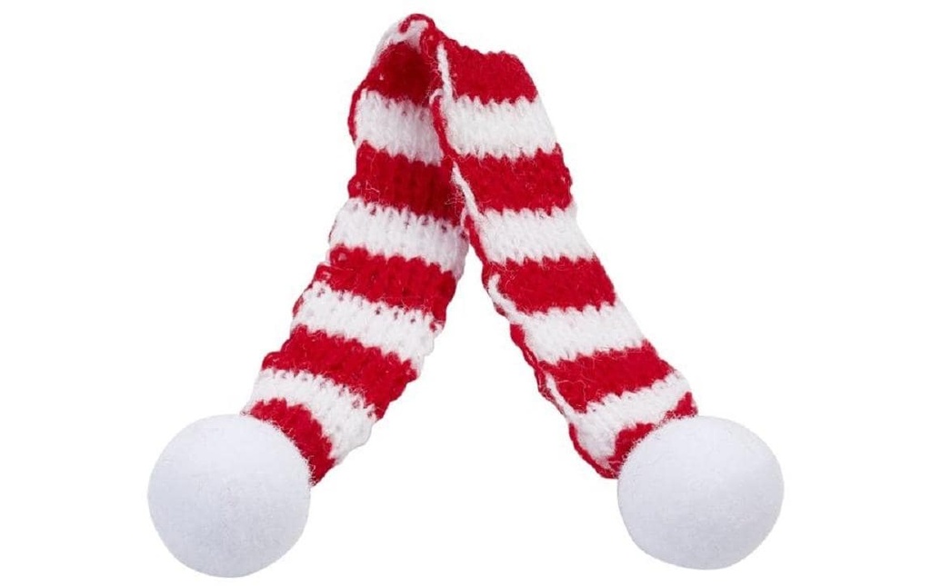HobbyFun Mini ustensiles Foulard rouge/blanc