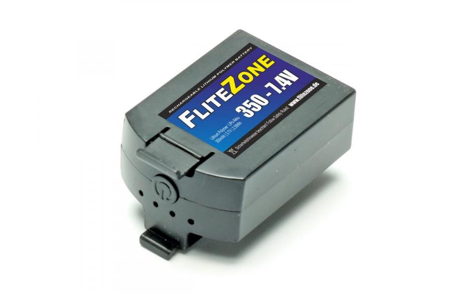 FliteZone Batterie RC LiPo 350 mAh 7.4 V Bo105