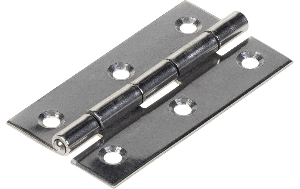 STRUCT Charnière étroite, V2A, 60 x 34 mm