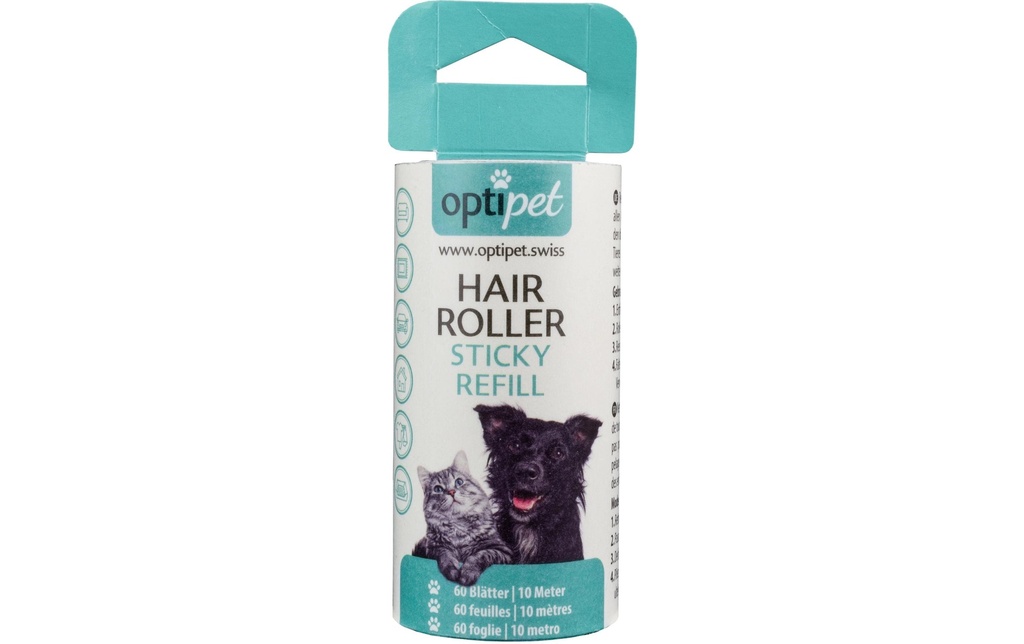 OptiPet Recharge pour rouleau à cheveux