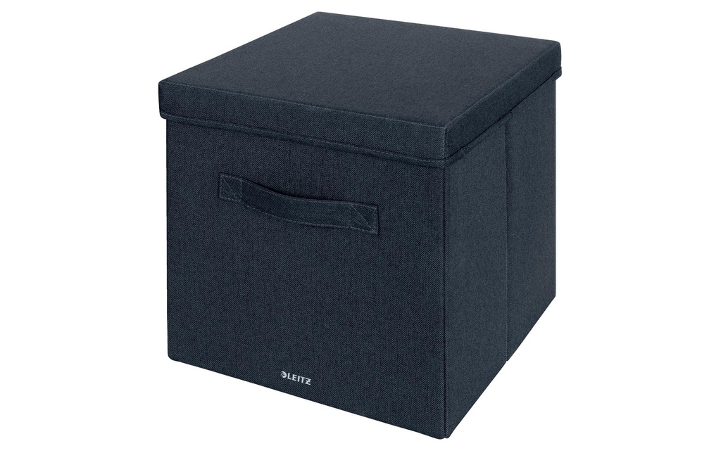 Leitz Boîte pliante Fabric Gris/Gris foncé, Lot de 2