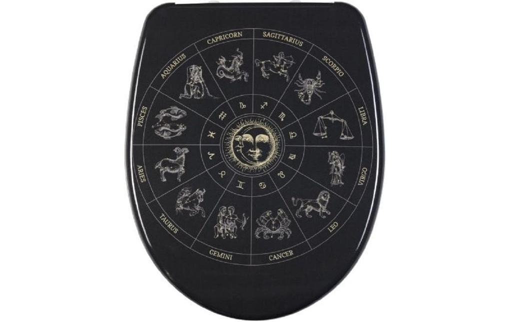 diaqua® Siège de toilette Zodiac Duroplast