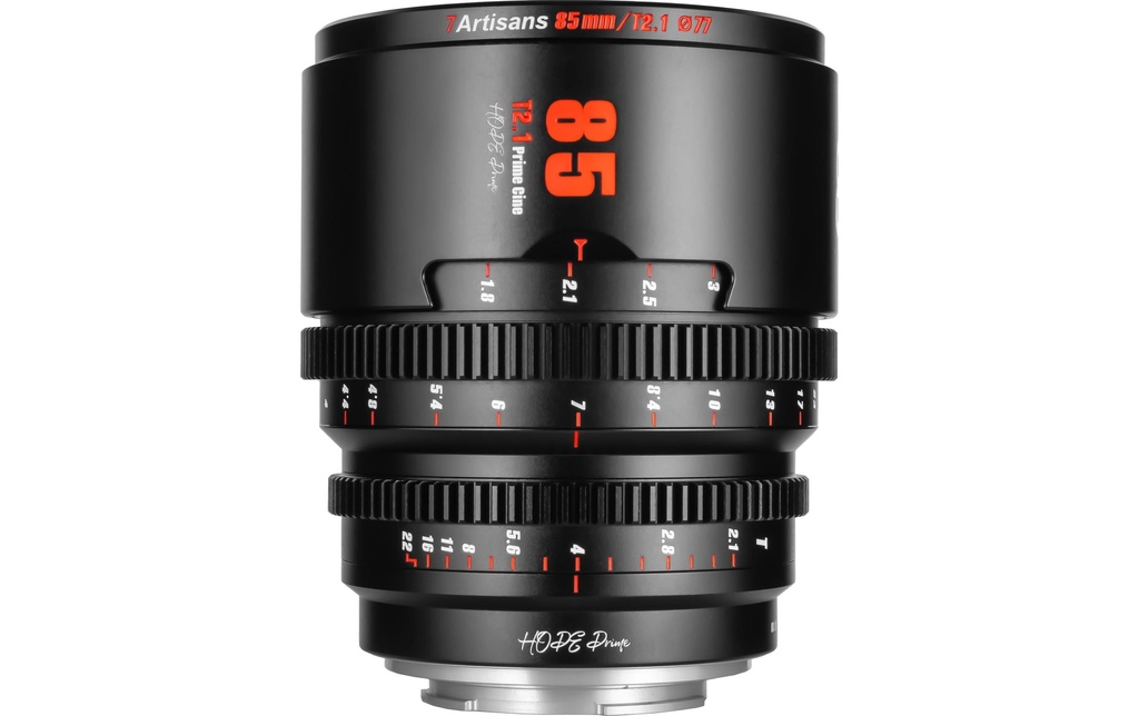 7Artisans Longueur focale fixe 85mm T/2.1 – Canon RF