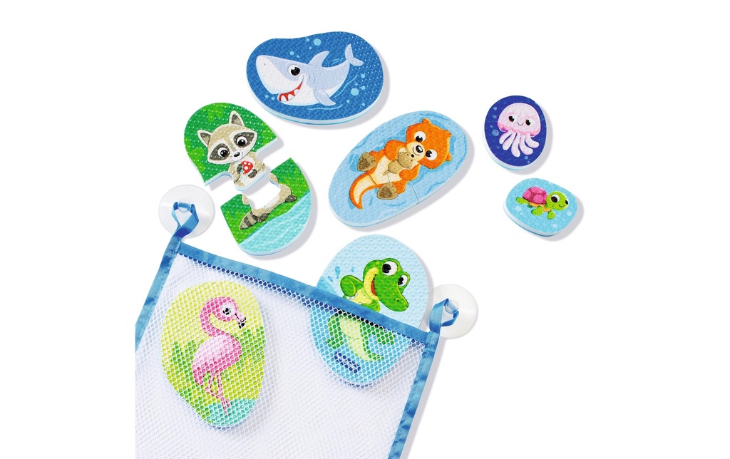 play+ Mon premier puzzle de bain: Animaux