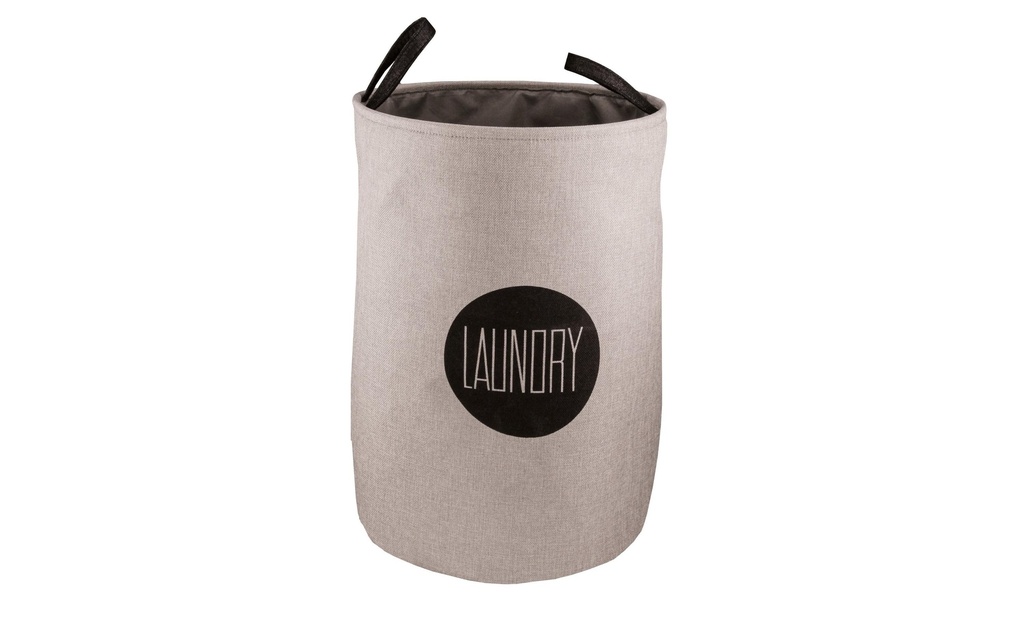 Kleine Wolke Corbeille à lessive Baggy 88.2 l, Gris argent