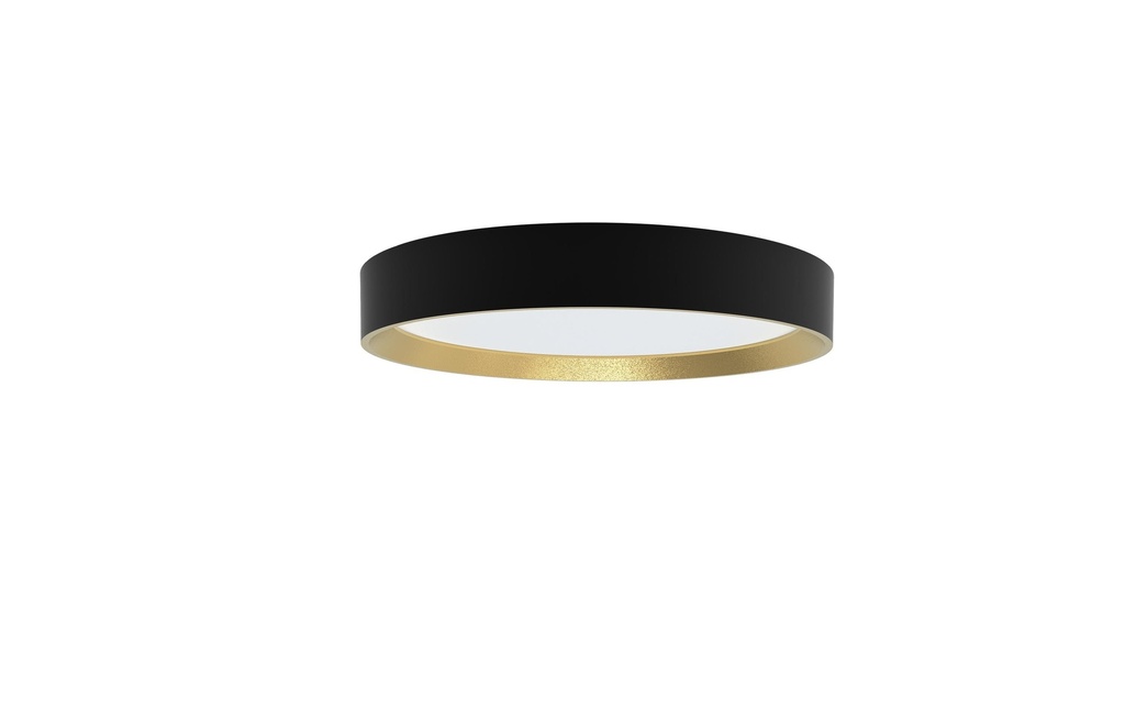 Philips Plafonnier Hanno SceneSwitch 2700K, 2700 Lm, noir-or