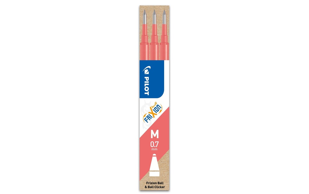 PILOT Mines roller FriXion 0.7 coral (3 pces)