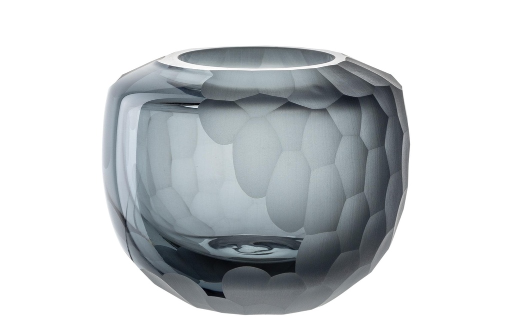 LEONARDO Vase Bellagio 10 cm, Anthracite