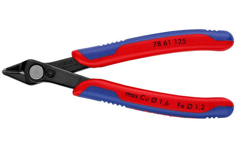 Knipex Pinces coupantes de côté pour l’électronique 125 mm bronzé