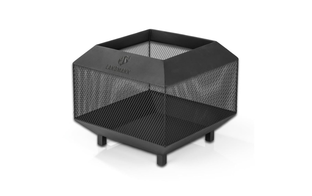 Landmann Brasero 44 x 44 cm, Chauffage radiant – Noir