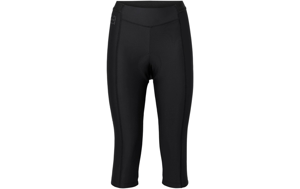 VAUDE Femmes Pantalon cycliste Wo Posta 3/4 Tights Noir, Taille 38