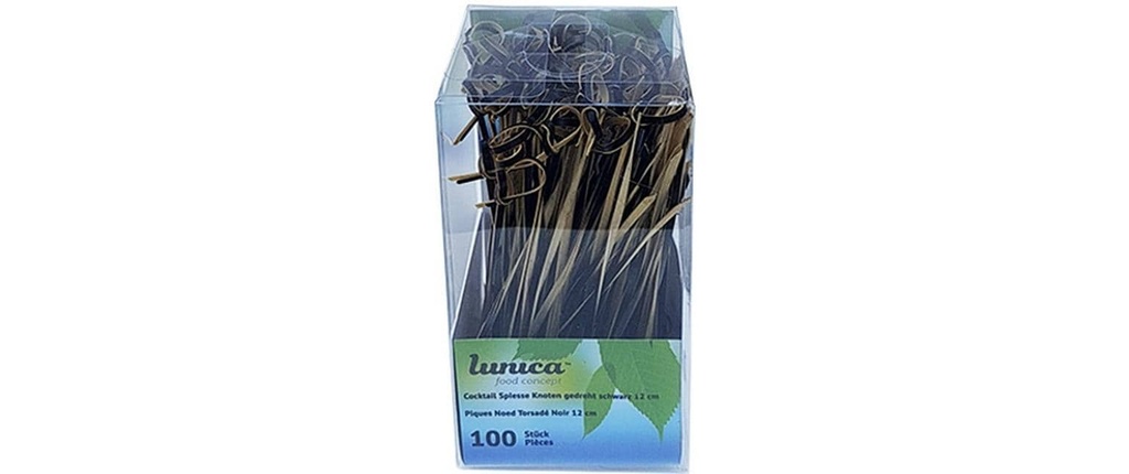 Haushaltsware Pearl Piques décoratifs 100 Pièce/s Noir