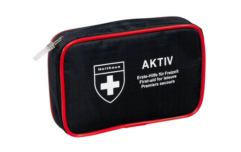 Holthaus Medical Trousse de secours active pour voiture, 18 pièces