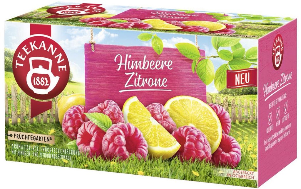 Teekanne Sachet de thé Framboise-citron 20 Pièce/s