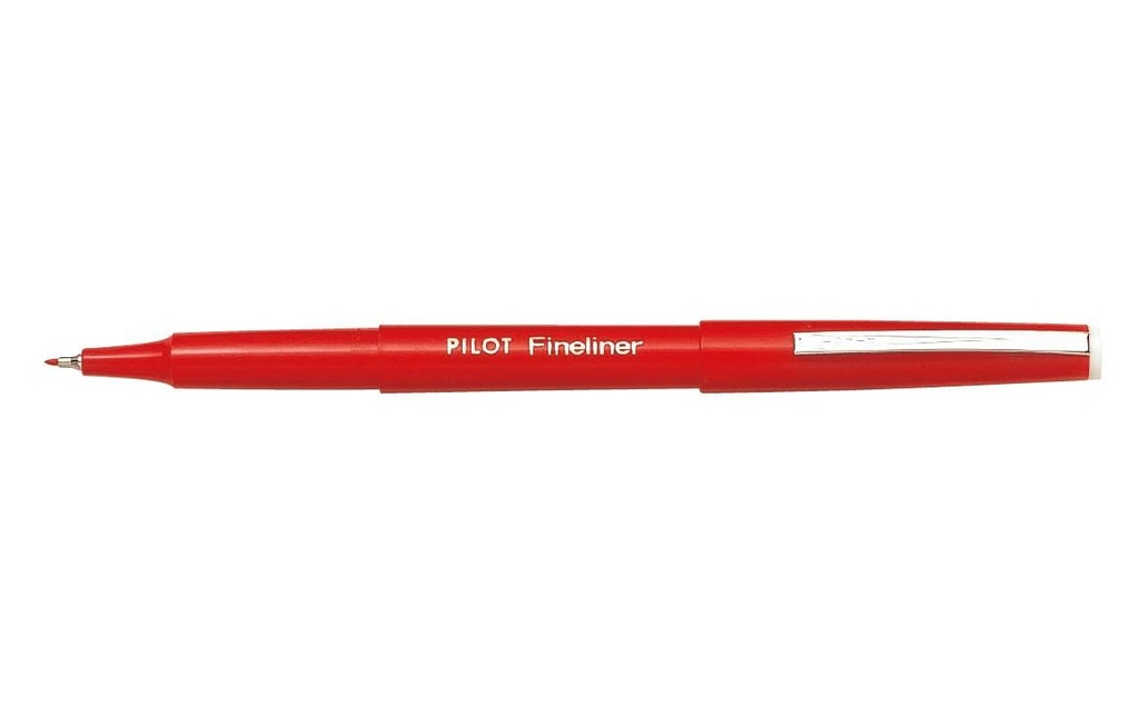 PILOT Fineliner rouge