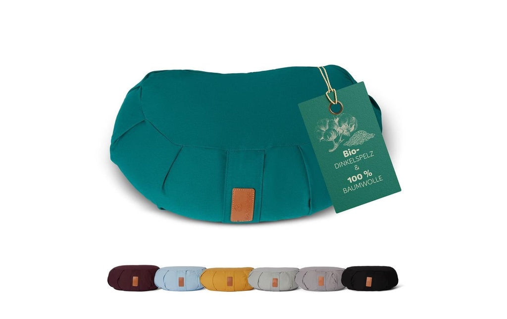 DoYourYoga Coussin de yoga Ganesh Vert foncé