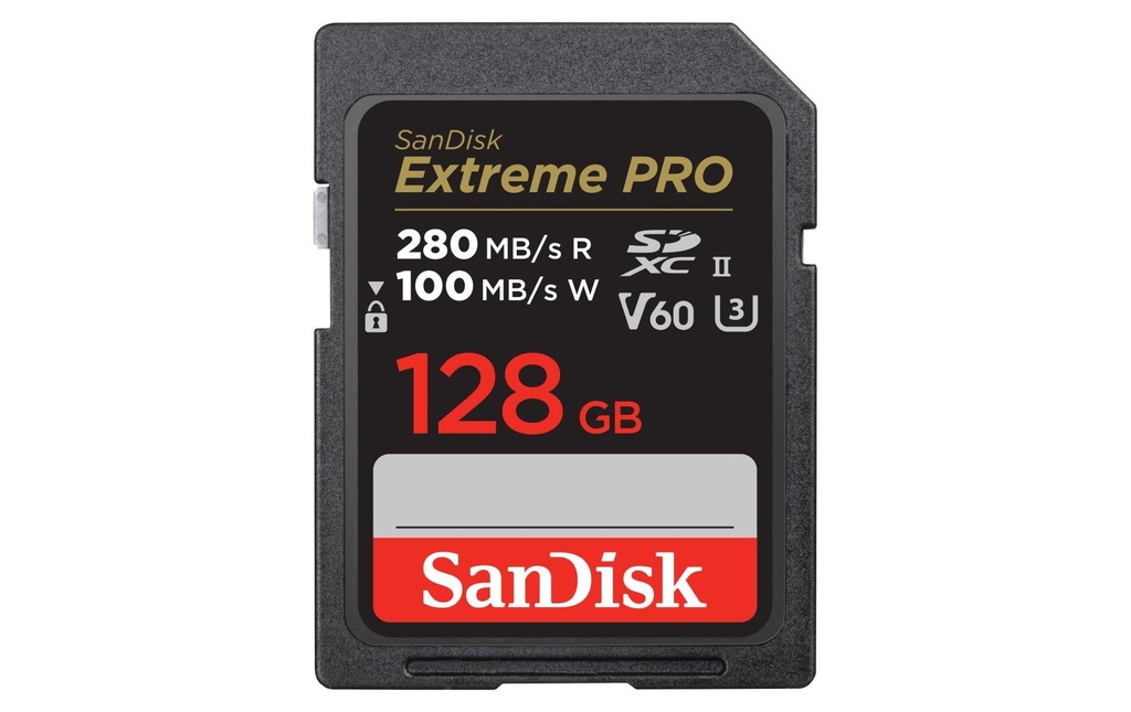 SanDisk Carte SDXC Extreme PRO UHS-II 128 GB