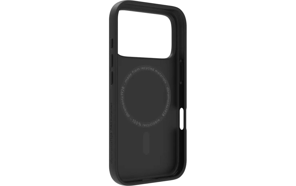 dbramante1928 Coque arrière Iceland Ultra D3O MS iPhone 17 Pro Noir